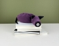 Preview: leseleuchte-henry-fuer-die-schulter-stoffmuster-fuer-leselampe-farbe-viola-trevira-velours-design-made-in-germany-hergestellt-in-deutschland